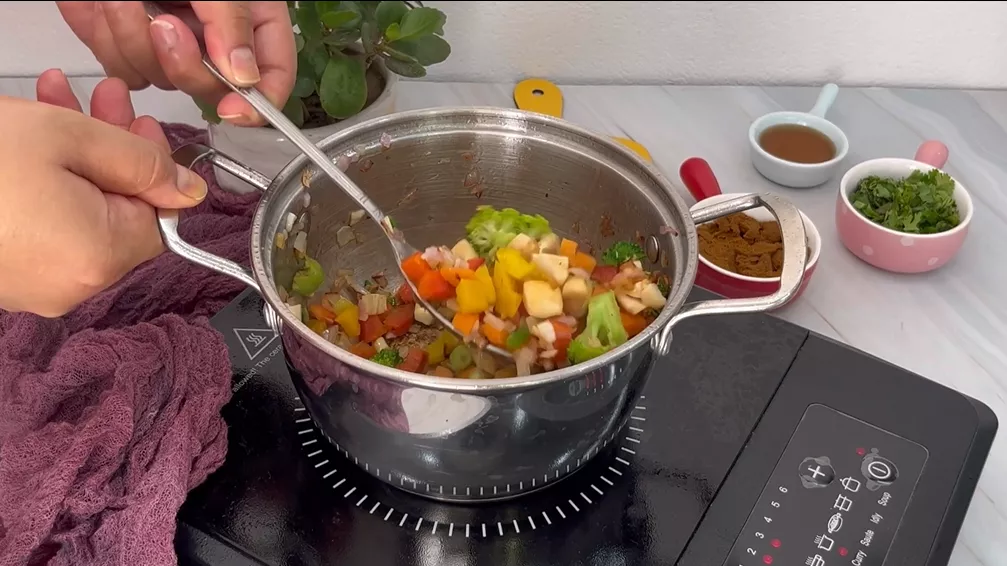 Mango Coconut Chicken Curry with Sticky Rice